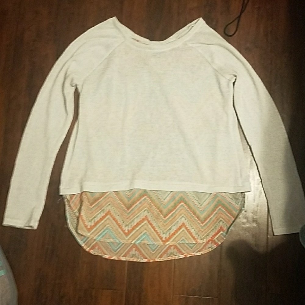 Multi colored long sleeve